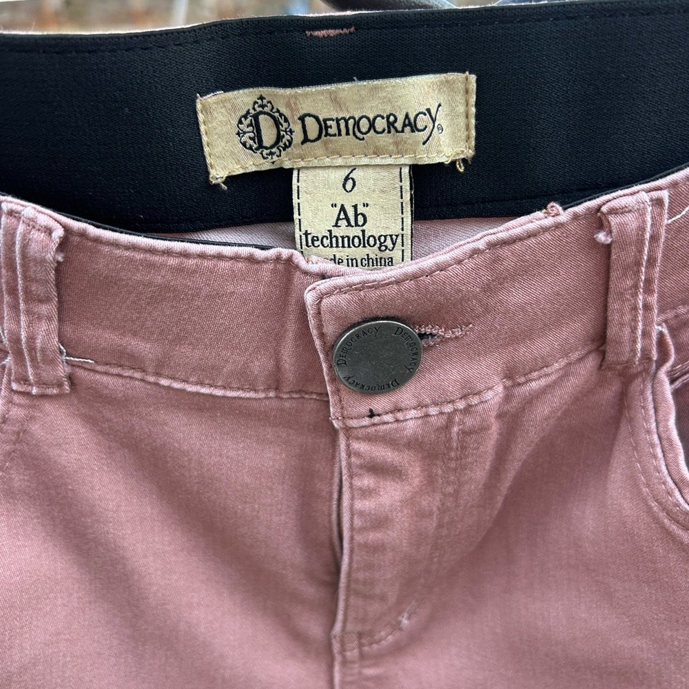 Democracy Rose-Toned Pants